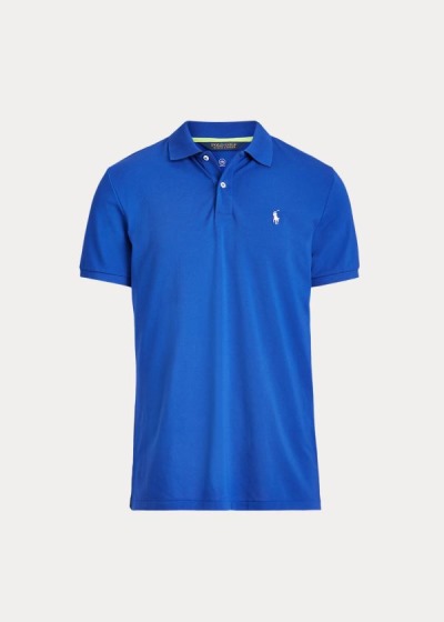 Ralph Lauren Custom Slim Performance Polo Herre Danmark (EDQVY3684)